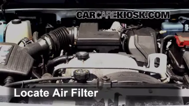 2009 Hummer H3 3.7L 5 Cyl. Air Filter (Engine) Replace